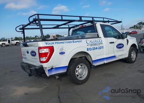 2023 Ford F-150 Xl из США, поврежденный, VIN 1FTMF1CB3PKG04448